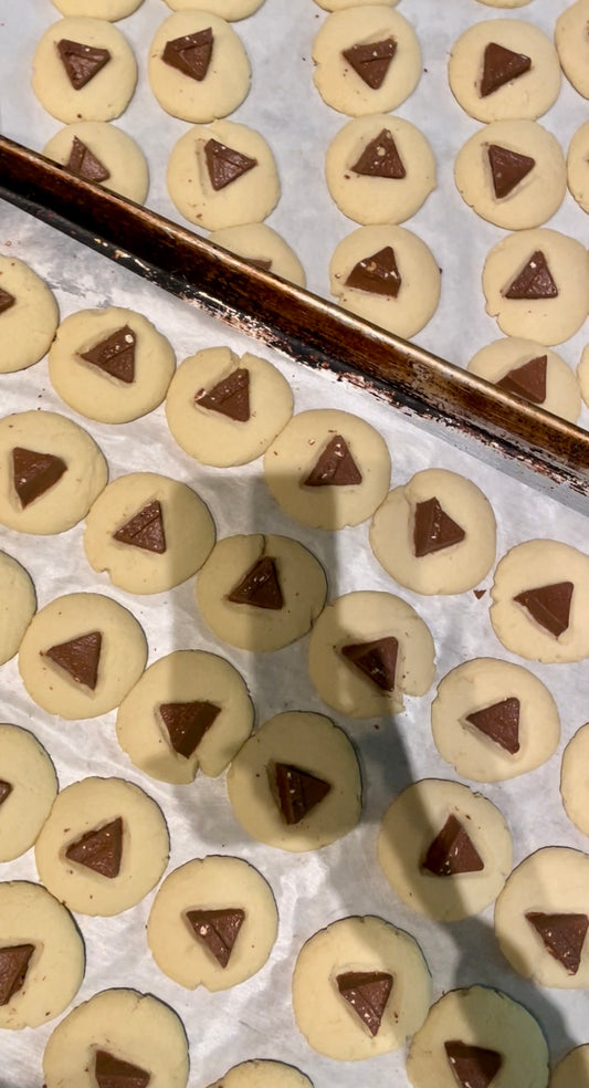 Toblerone Shortbread